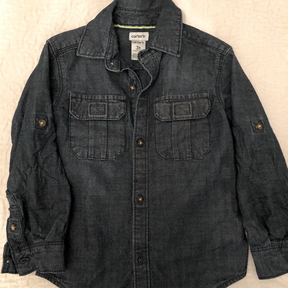 Cater’s 3T chambray shirt